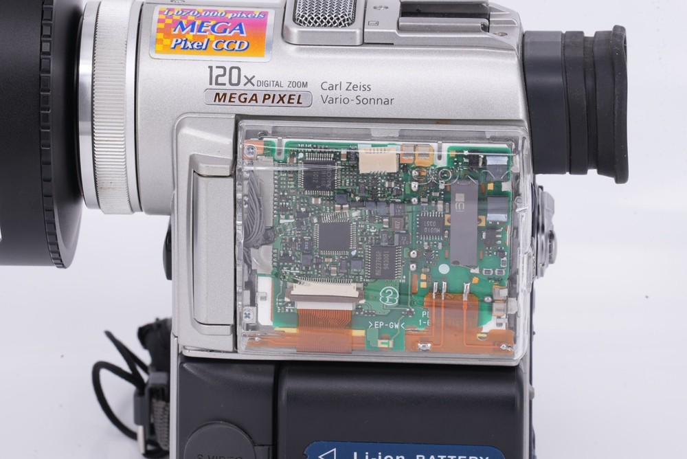 Inviz Clear Side Panel for Sony DCR-PC100 – Transparent Replacement Cover