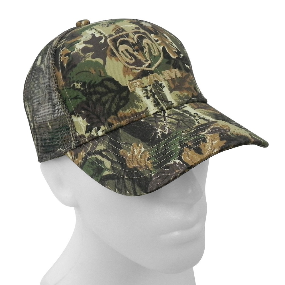 Dodge RAM Camouflage Mesh Baseball Cap
