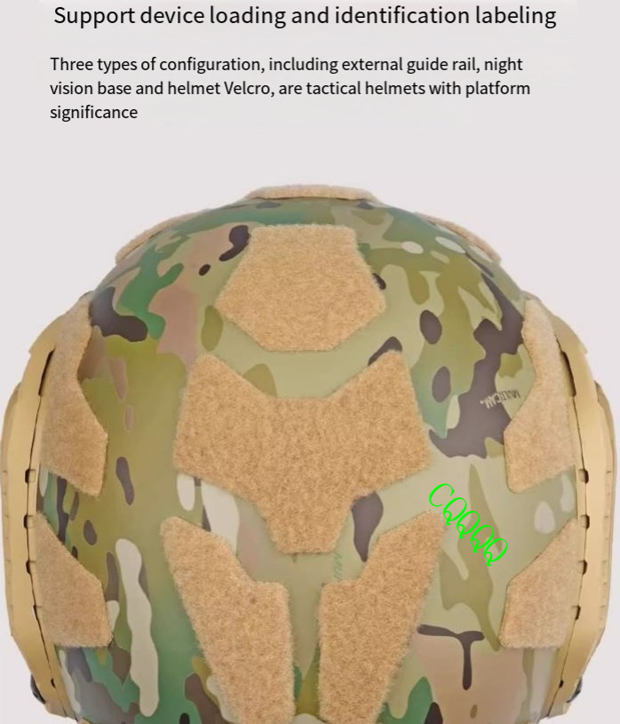 FAST PJ PE Material Multicam Camo High Protective Performance Helmet