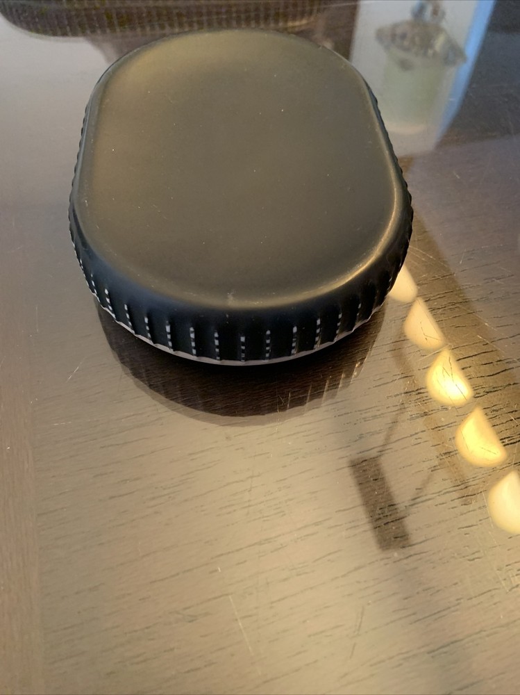 Ugg Ceramic Soap Dish Black Ivory Striped