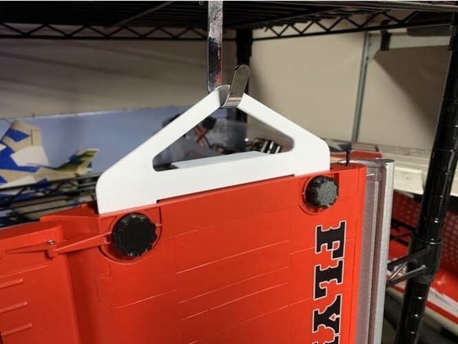 Main Wing Hanger Storage Wall Mount for E-Flite Draco 2.0m