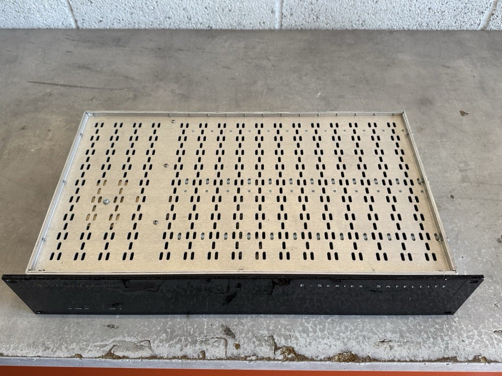 Wheatstone E Series Satellite Cage with Analog Input + Logic I/O Cards