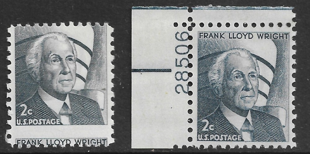 US Stamp #1280 2c. Wright Missperf Error MNH