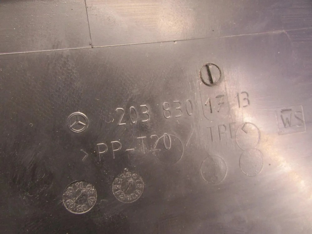 Cowl Vent Panel CLK350 2006 2009 Front Side Outer Windshield Grill Cover OEM