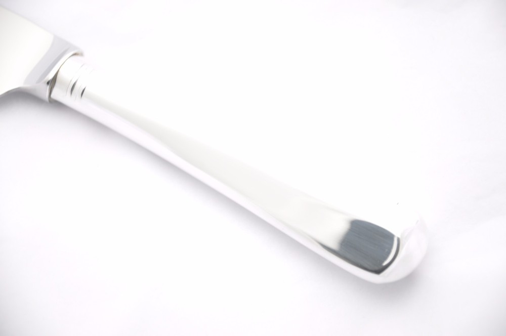 Rattail Pattern Silver Plated Wedding Cake Knife Gift Boxed Sheffield England