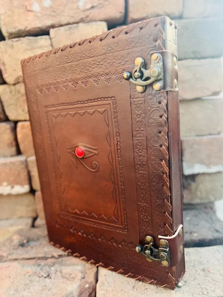 Leather Ring Binder Binder Cover Notebook Office Folder Eye Binder