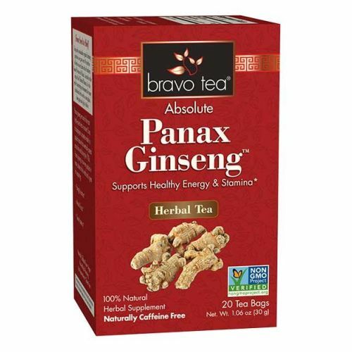 Absolute Panax Ginseng Tea 20 bags By Bravo Tea & Herbs