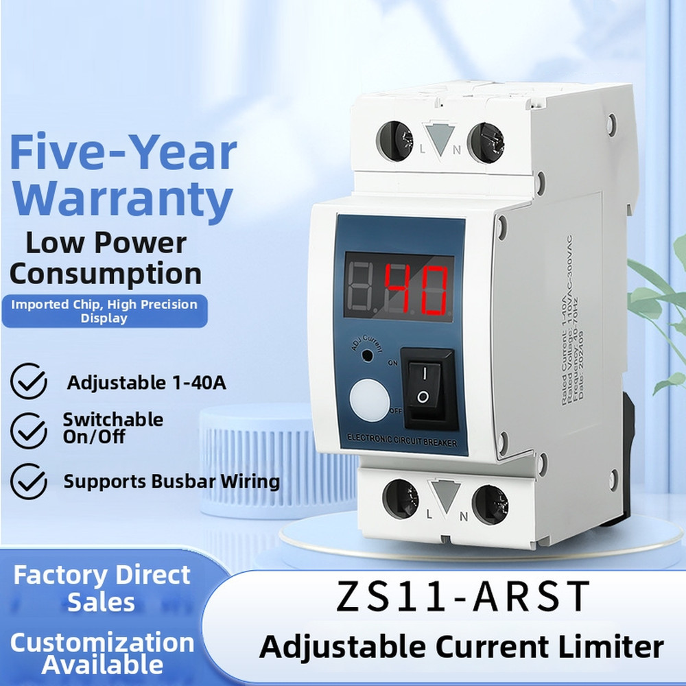 Boat Type Switch Overcurrent Protector for 110V 220V 240V AC Circuits 1A to 40A