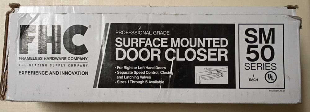 SM54 DUFHC Surface Mount Closer Fixed Spring Size 4 Standard/Parallel Bronze