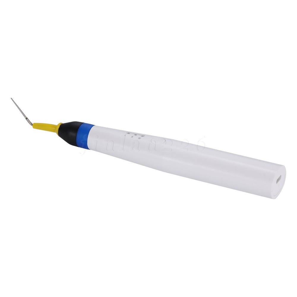 Dental Gutta Percha Obturation System Endo Heated Pen+2xTips white