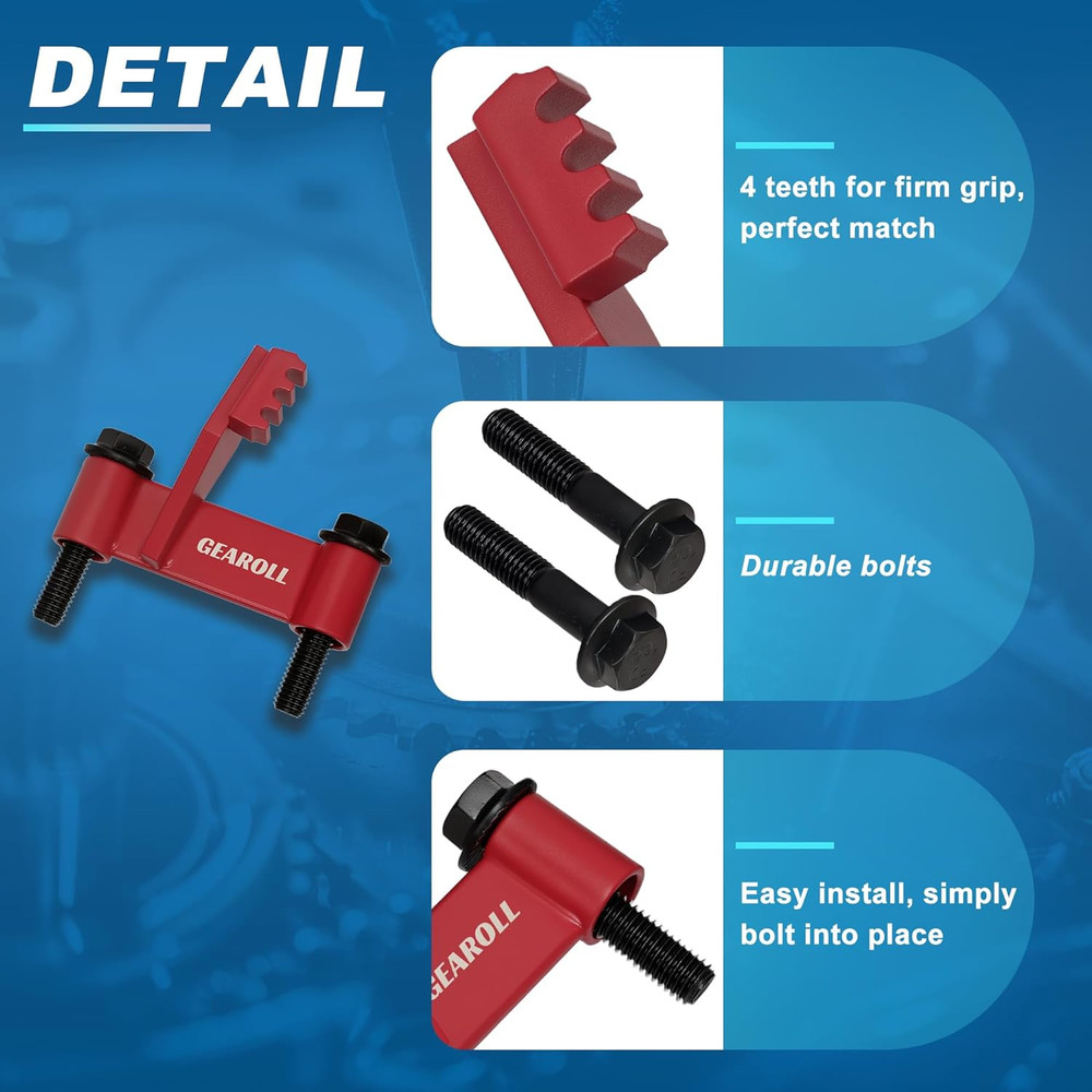 LS Flywheel Locking Tool, Flywheel Holding Tool Kit Compatible with Engine Chevy