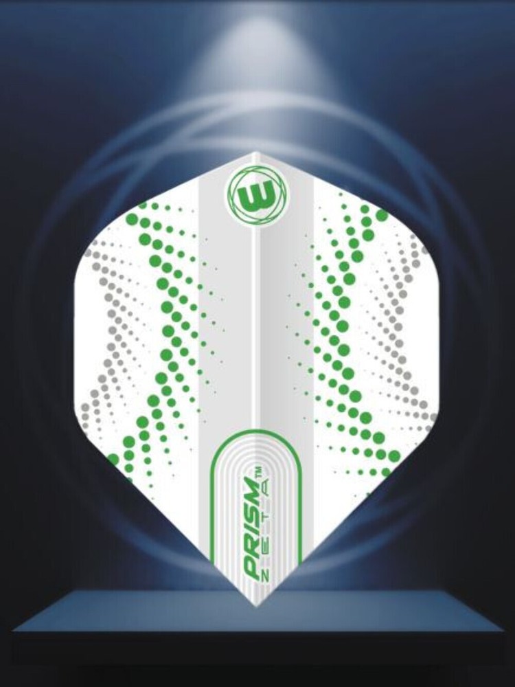 Winmau Prism Zeta White & Green