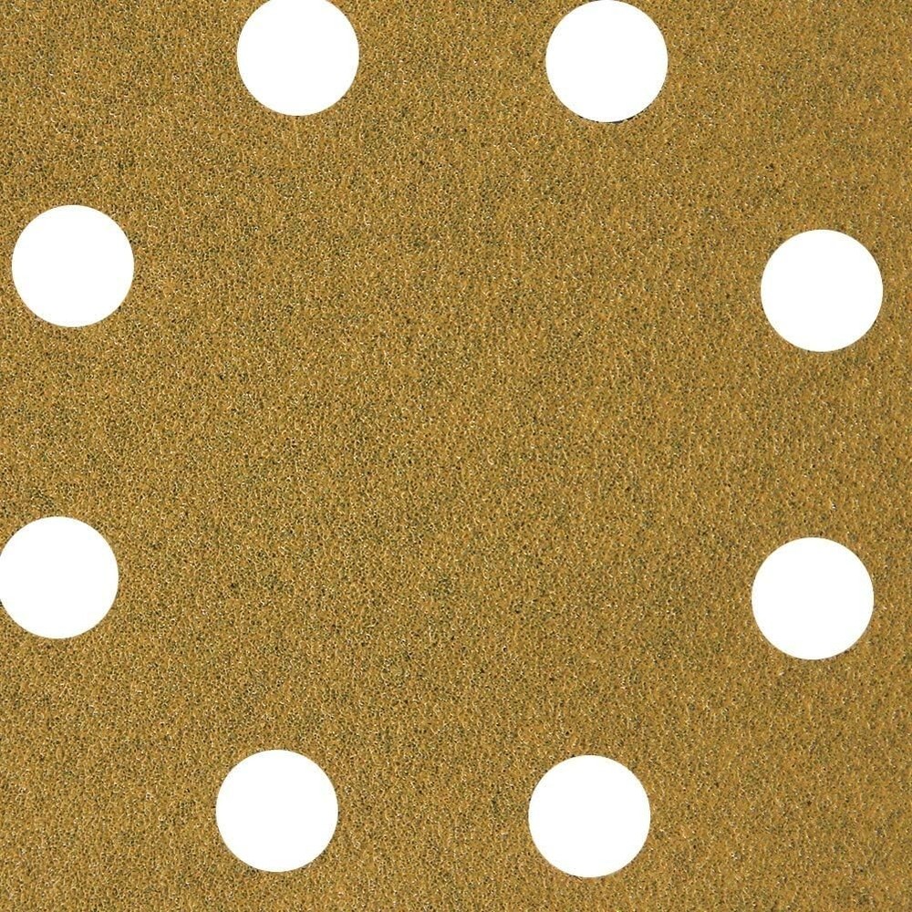 5-Inch Gold Aluminum Oxide Sanding Discs - 80 Grit Hook&Loop 100 Pack