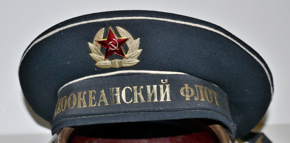 Original Soviet Navy Seaman Cap USSR Dated 1986