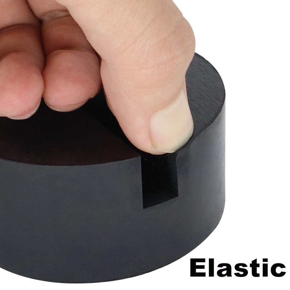 Jacking Jack Pad Lift Pinch Weld Rail Adapter Frame Rubber Protector Universal