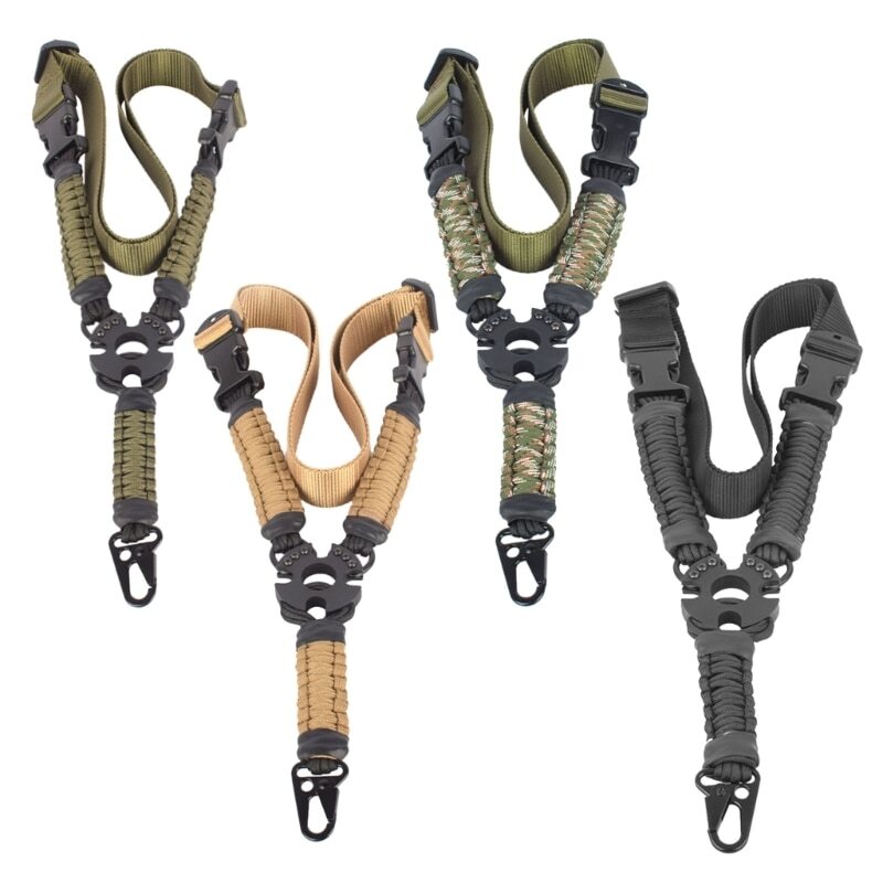 New Tactic Sling 3 Point Bungee Rifles Strapping Belt Three-Point Strap
