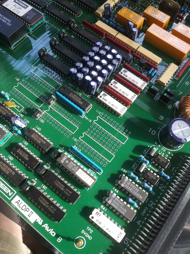 Screen CTP ALDP 2 circuit board