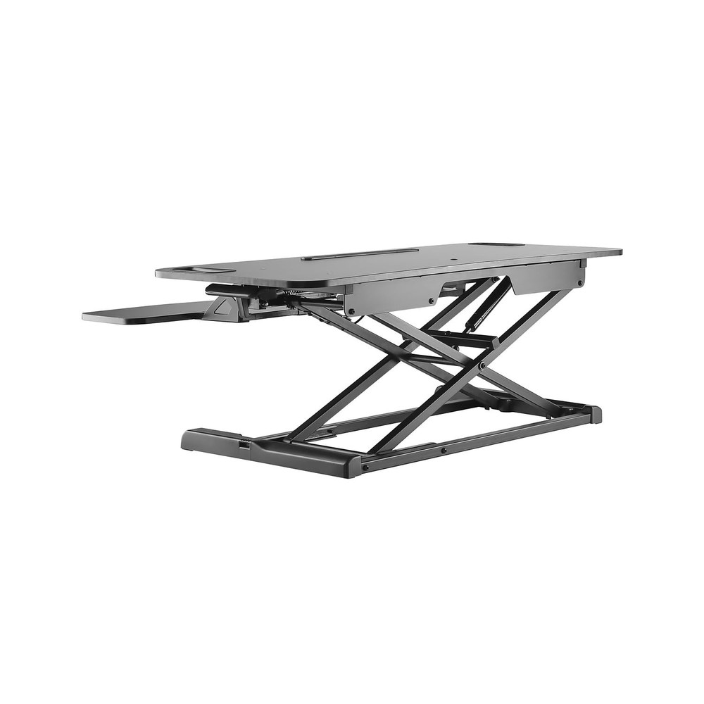 Amer Networks Sit-Stand Desk Converter Riser Keyboard & Mouse Deck