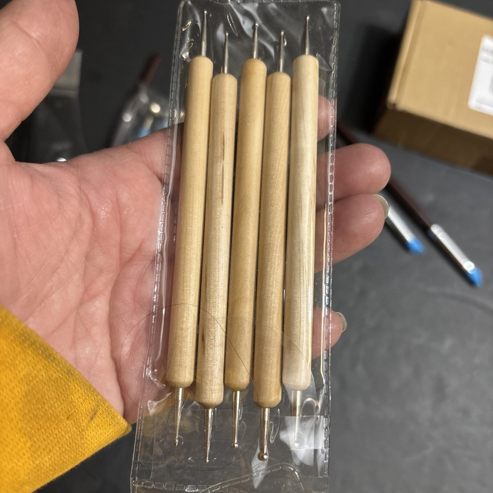 22 Pottery Tools Polymer Clay Tool Modeling Sculpting Carving Set Kit Beginner