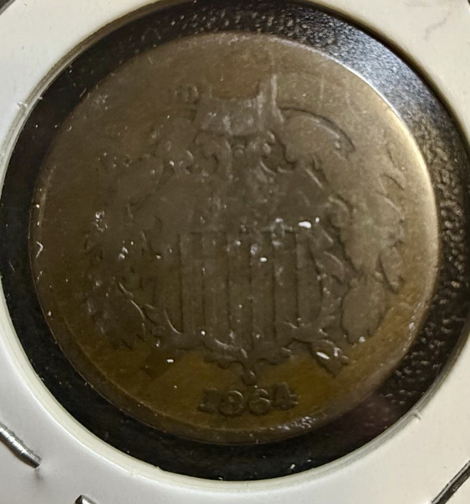 1864 2¢ Coin – Historic First Year
