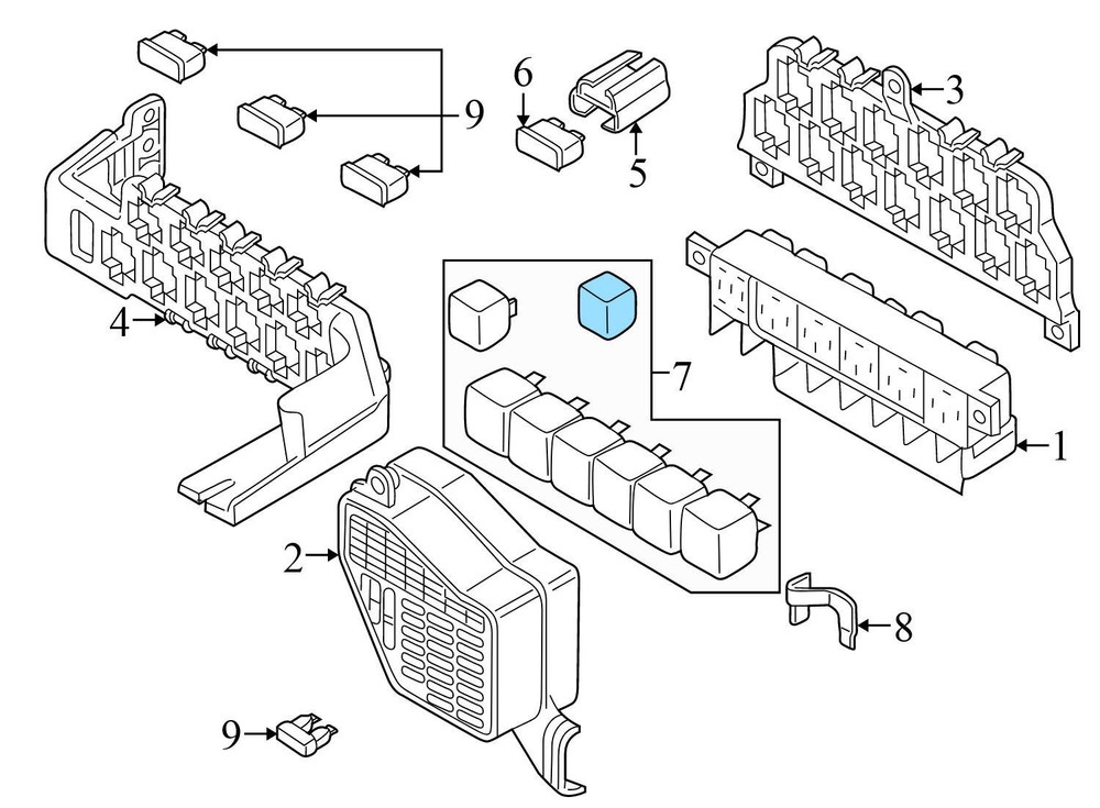 MULTIFUNCTION RELAY # 53 - AUDI / VOLKSWAGEN