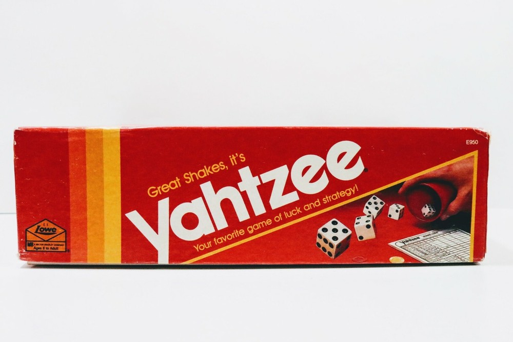 1982 Yahtzee Game