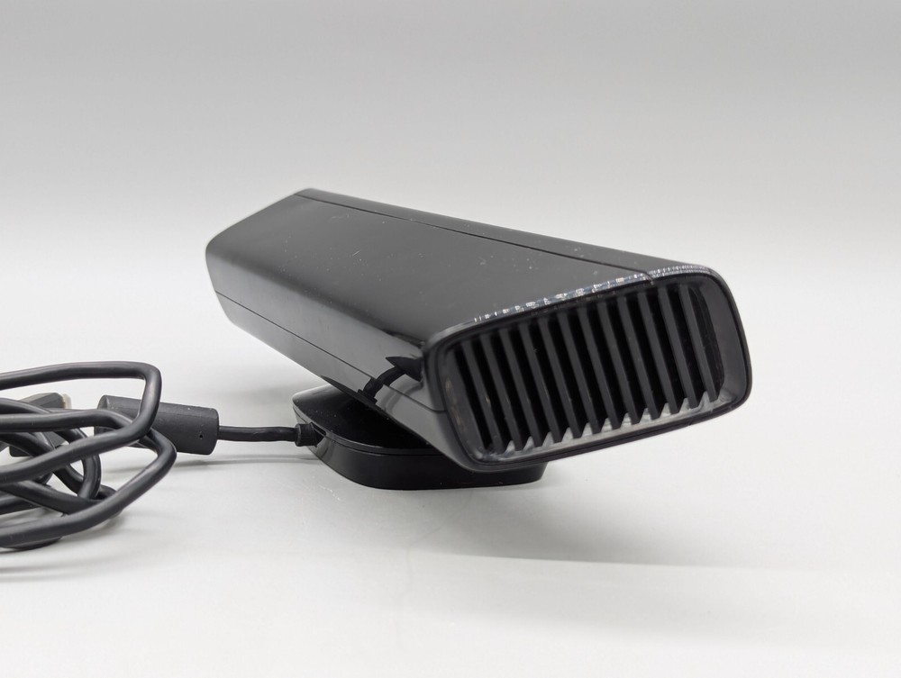 Official Microsoft Xbox 360 Black Kinect Sensor Bar Model 1414 Tested