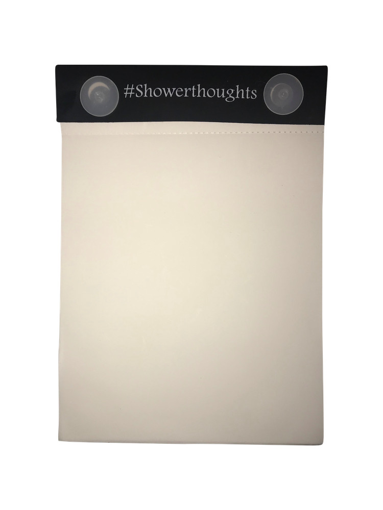 Waterproof Notepad x2 Shower Notepad with Pencil - Aqua Notes for Shower
