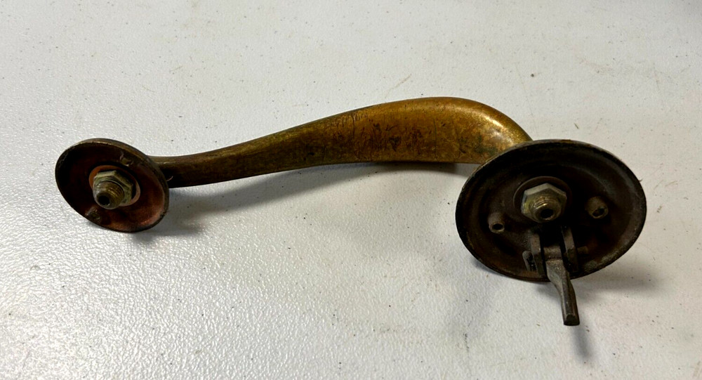 Vintage Colonial Brass Door Pull Handle 10 1/4"