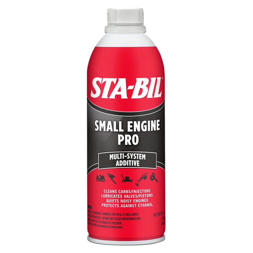 STA-BIL Small Engine Pro Multi-System Additive - 16 Fl Oz (Pack of 1), Red
