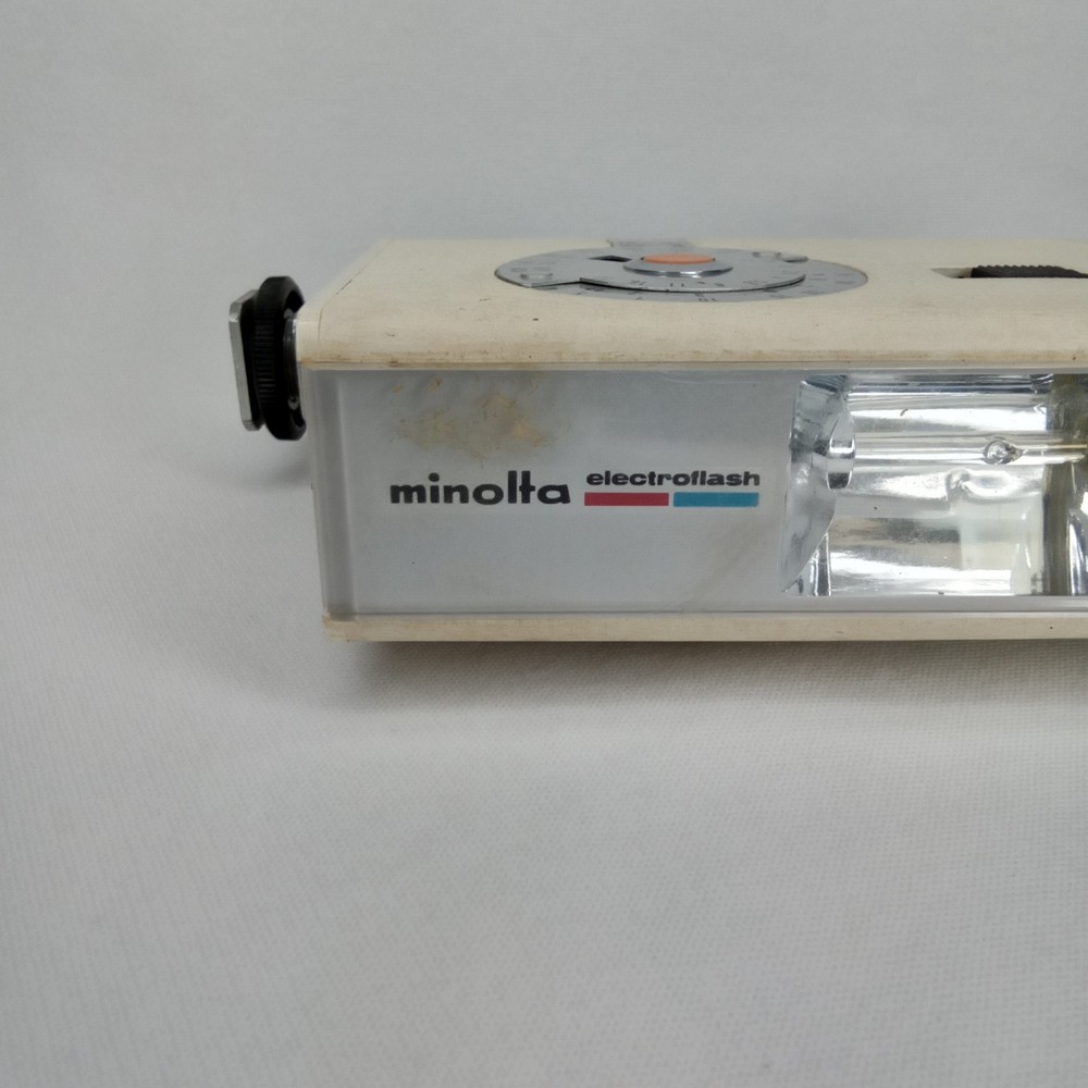 Vintage 1970s Minolta Electroflash Model 1 Electronic Flash Unit New Arrival