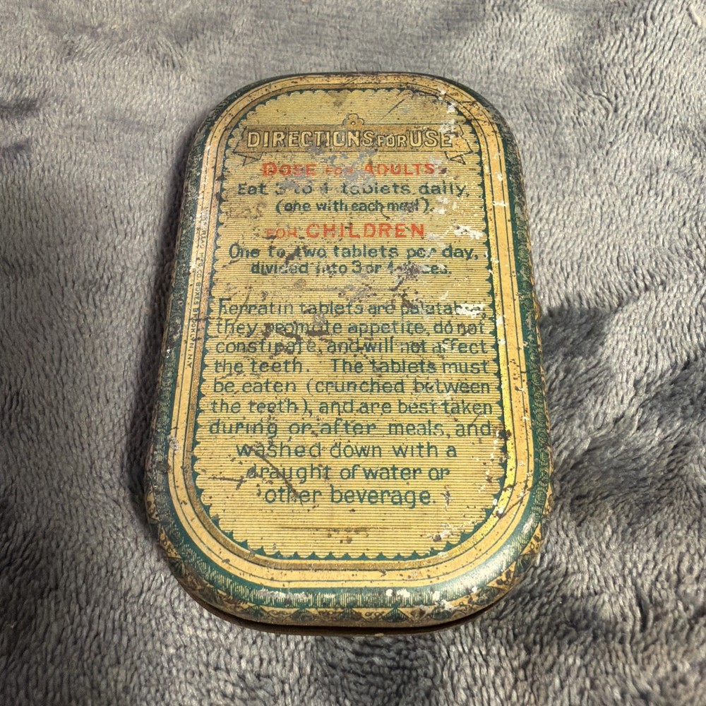 Nice Graphics Colorful Ferratin Tin Manheim Germany