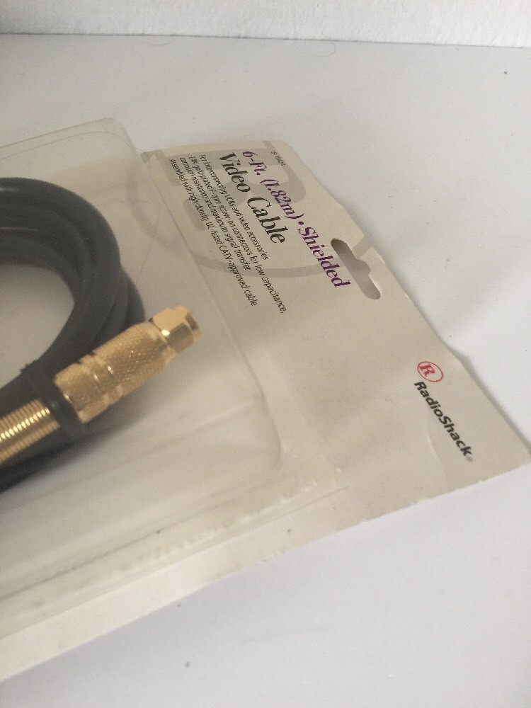 RadioShack 15-1542A 6ft Video Cable