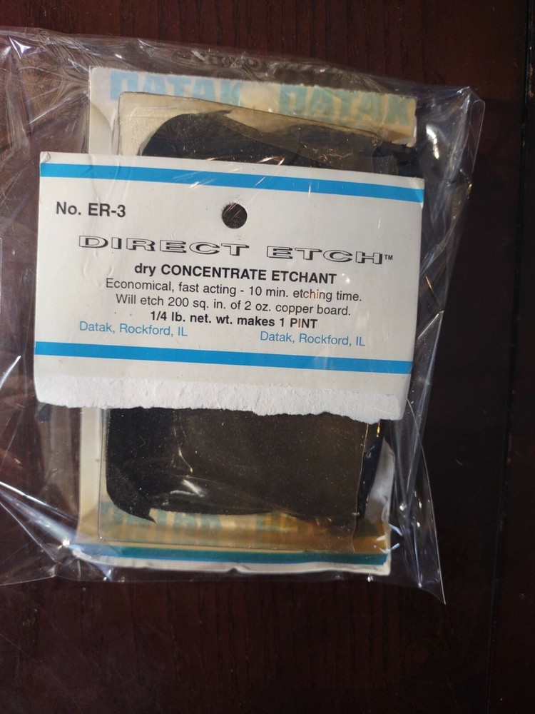 Direct Etch Dry Concentrate Etchant No. ER-3