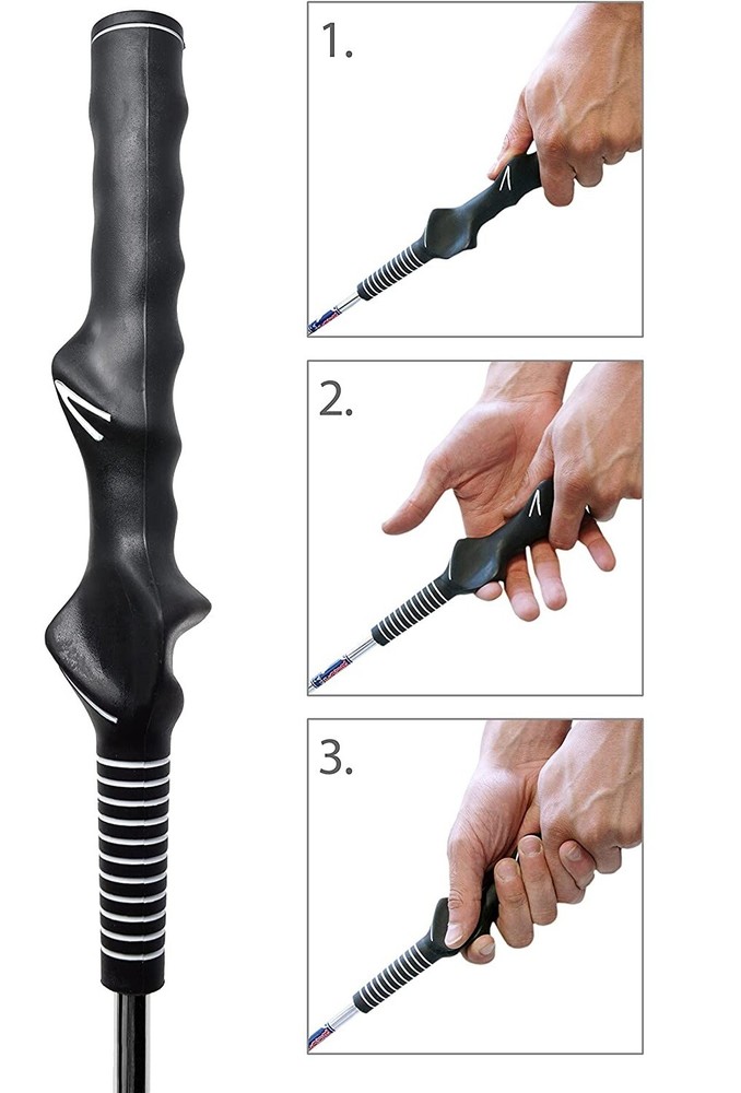 Golf Grip Swing Trainer 2 Pack Standard Teaching Aid Training Practice RightHand