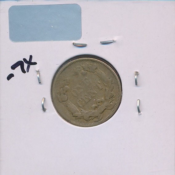 FLYING EAGLE - 1858 PENNY - NICE GRADE - #6687