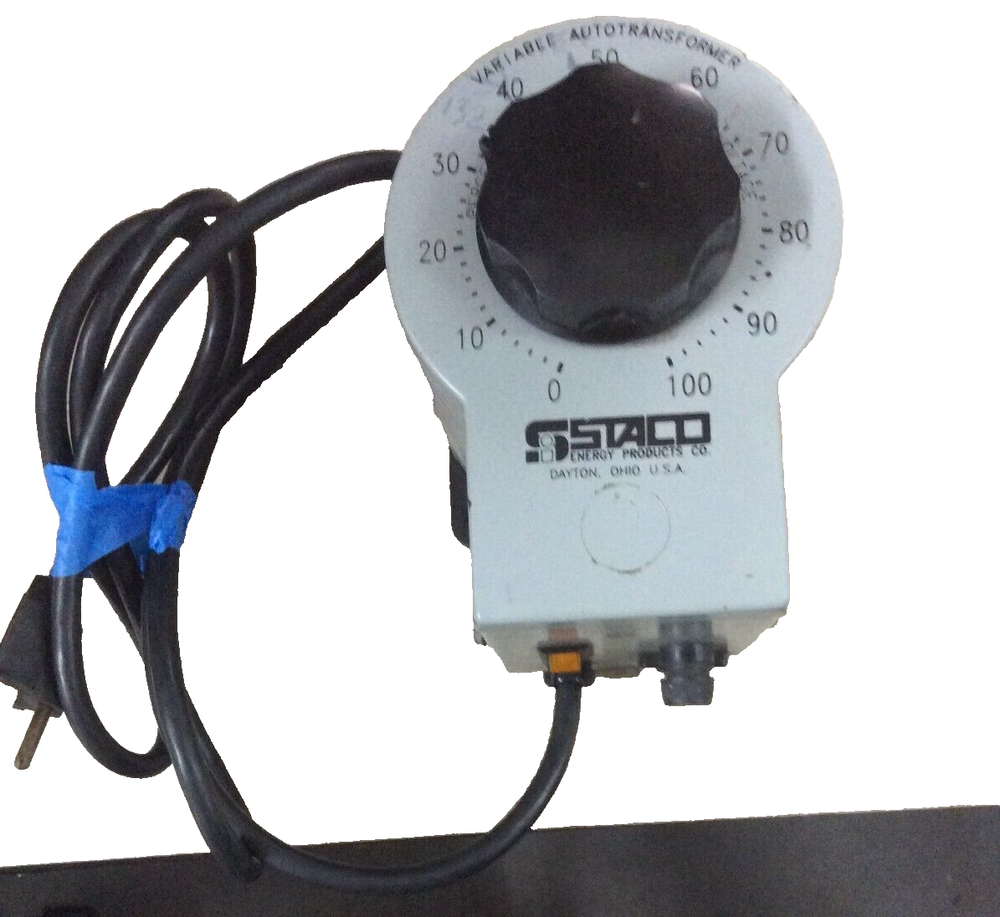 Staco Energy Products Variable Autotransformer