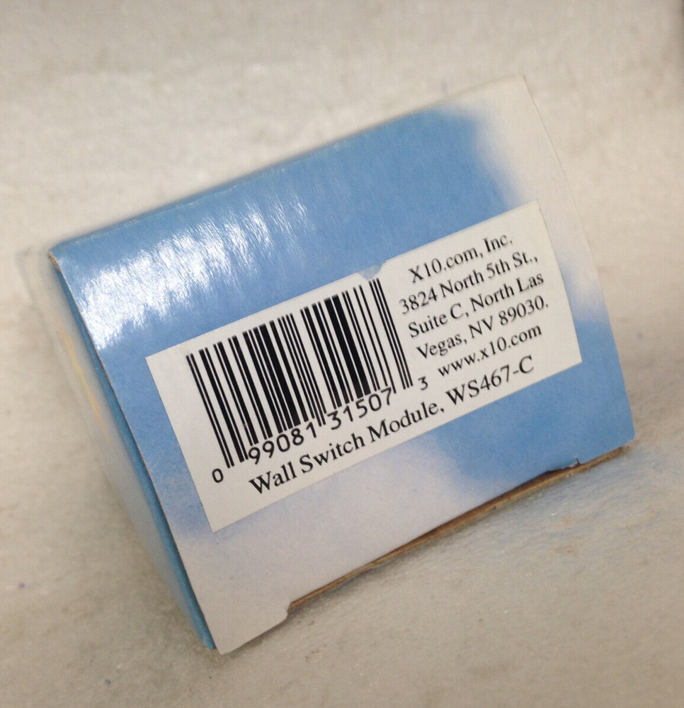 Wall Switch Module Model No. WS467