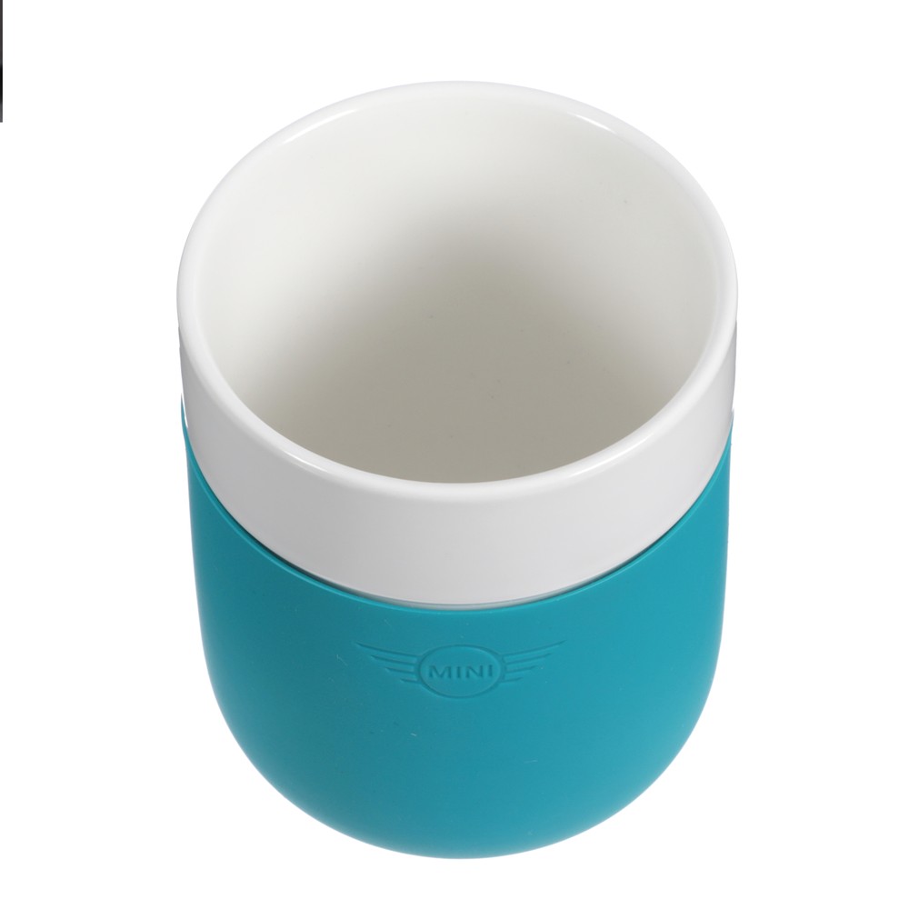MINI Cup White/Aqua