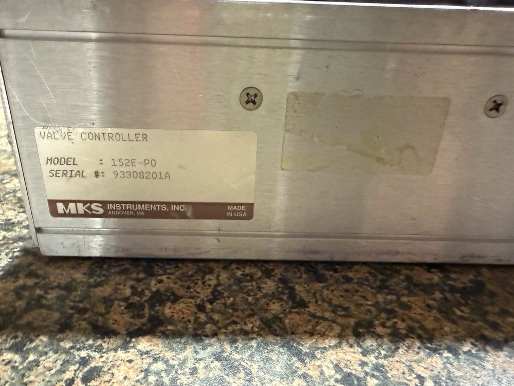 MKS Instruments 152E-PO Automatic Pressure Valve Controller-Missing input switch