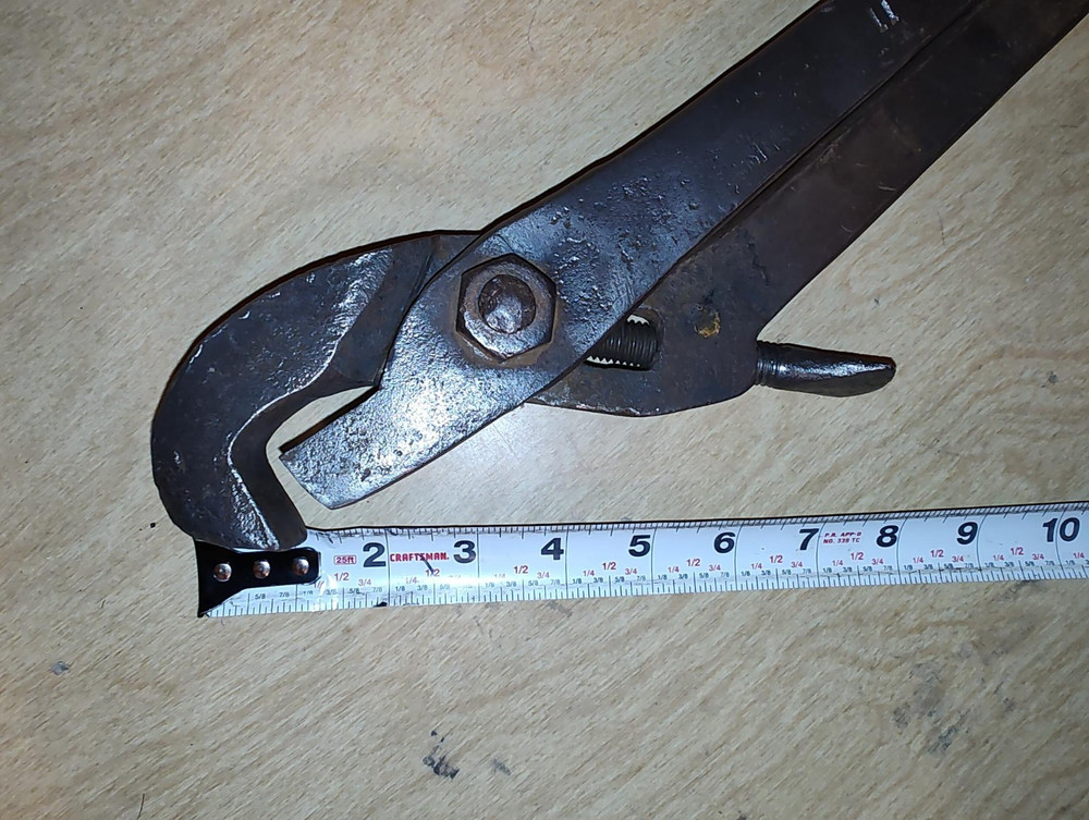 Antique 1800's Pipe Tongs