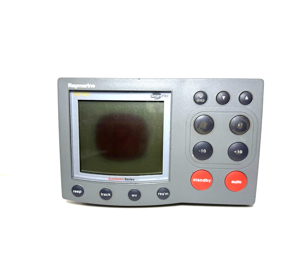Raymarine ST7001+ SmartPilot Display - Working - Screen Burn