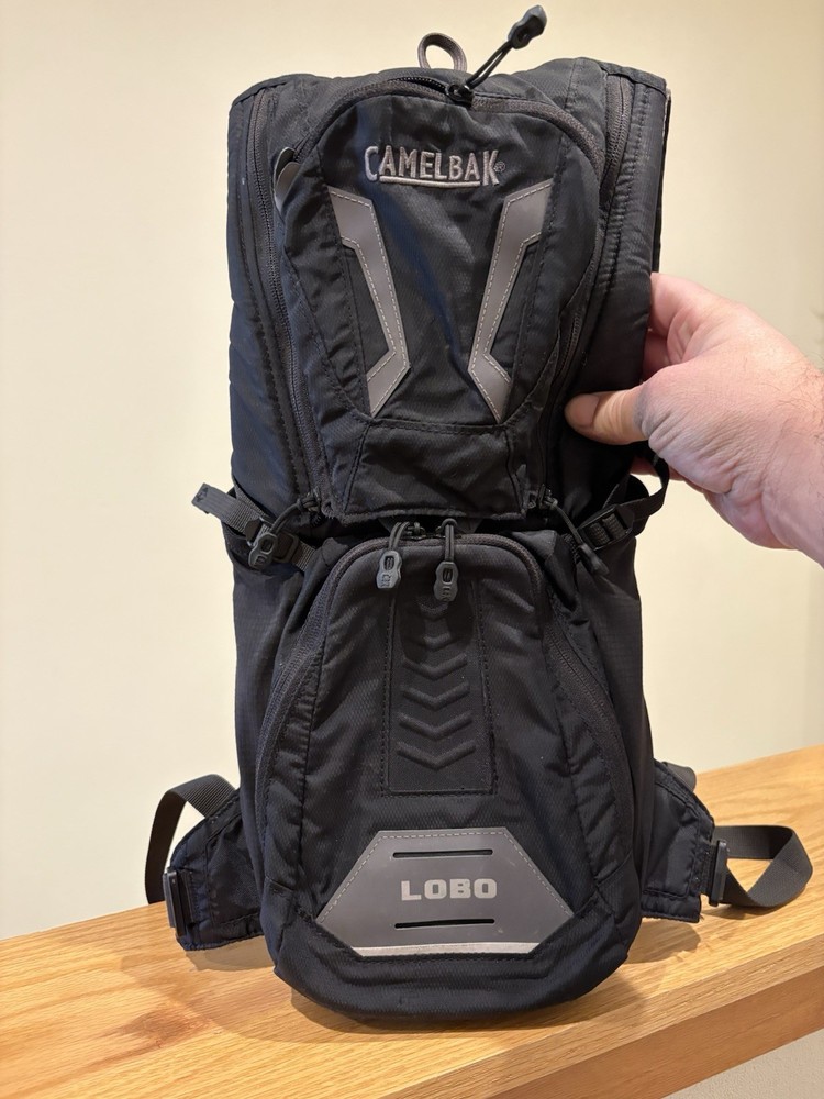 Camelbak Lobo Hydration Pack Grey Black Backpack Hiking Outdoors- No Bladder