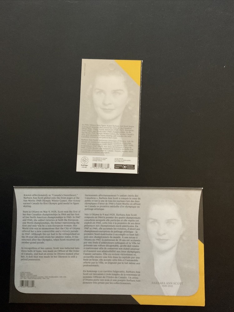 2014 Canada # 2705 , BARBARA ANN SCOTT set .