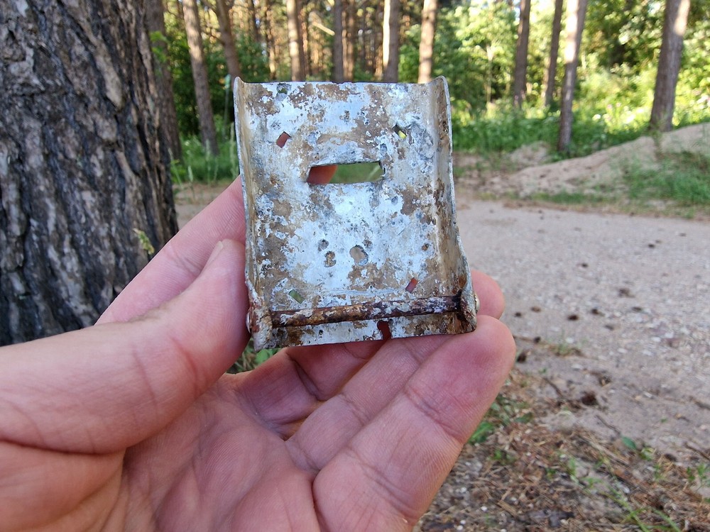 WW2 Original German Buckle Front Item Relic.