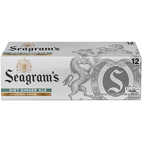 Seagram's Diet Ginger Ale, 12 fl oz, 12 Pack