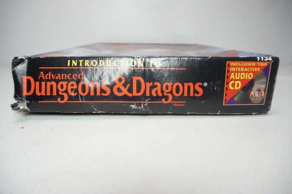 Introduction to Advanced Dungeons & Dragons TSR 1134 No Dice