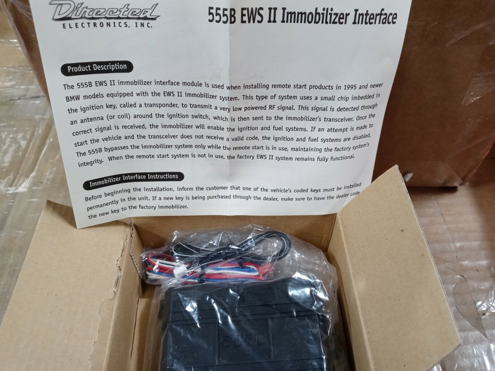 DEI 555B EWS II Immobilizer Interface