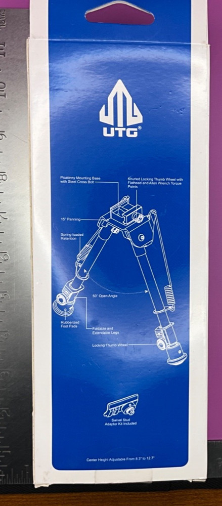 UTG TACTICAL OP BIPOD TL-BP88