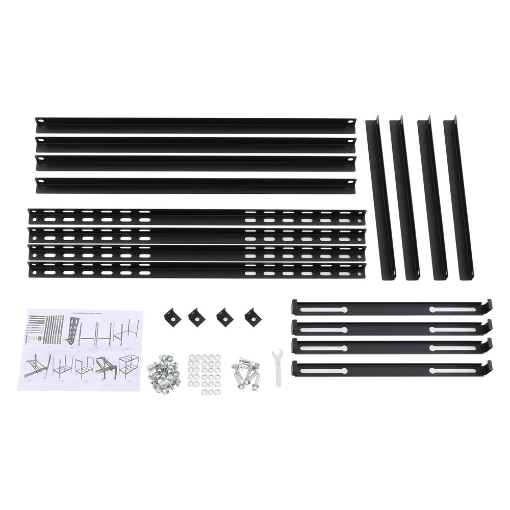 Modern Air Conditioner Unit Support Bracket for Air Conditioner Unit Black